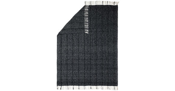 DECKE 150/200 cm - Dunkelblau, Basics, Textil (150/200cm) - Novel