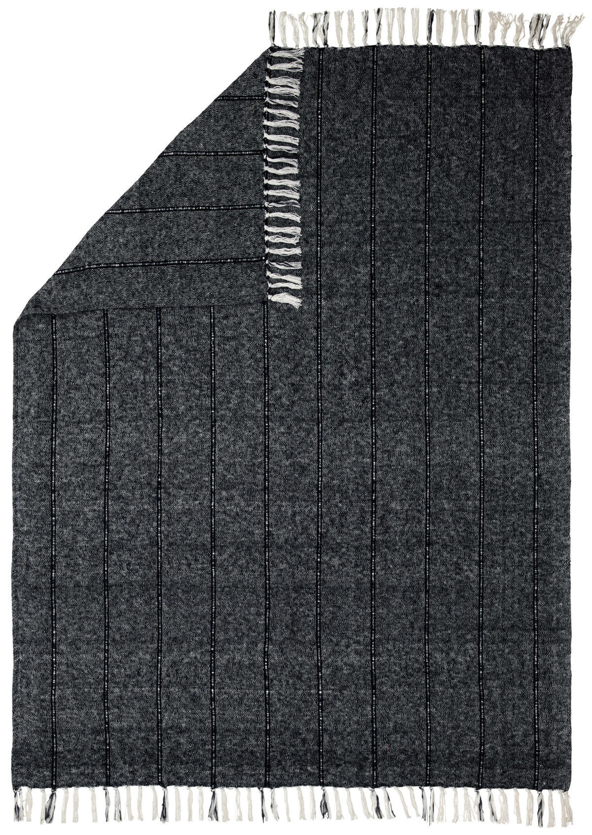 DECKE 150/200 cm  - Dunkelblau, Basics, Textil (150/200cm) - Novel