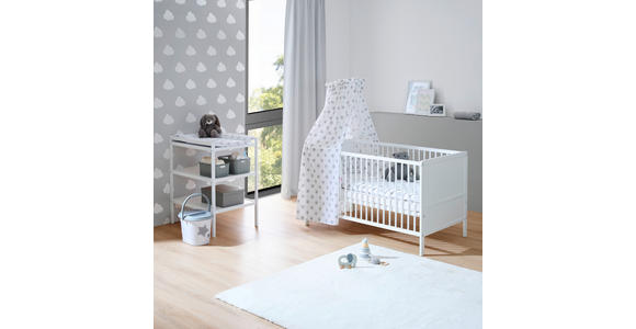 WICKELKOMMODE Weiß  - Weiß, Basics, Holz (50/90/70cm) - My Baby Lou