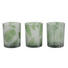 TEELICHTHALTER-SET 3-teilig - Grün, MODERN, Glas (10/12,5cm) TEELICHTHALTER-SET 3-teilig - Grün, MODERN, Glas (10/12,5cm)