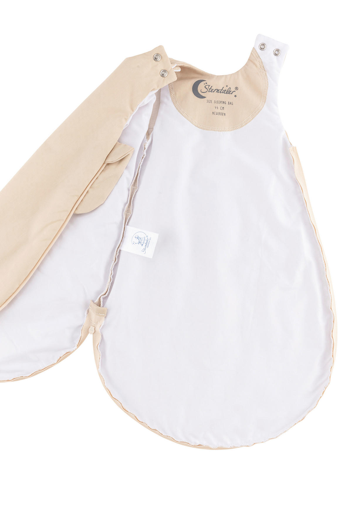 BABYSCHLAFSACK    44   - Beige, Basics, Textil (44null) - Sterntaler