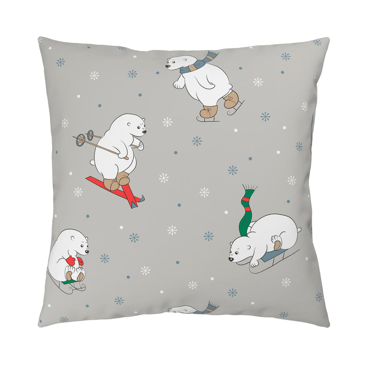 BETTWÄSCHE 2-teilig Flanell 135/200 cm  - Grau, Textil (135/200cm) - Esposa