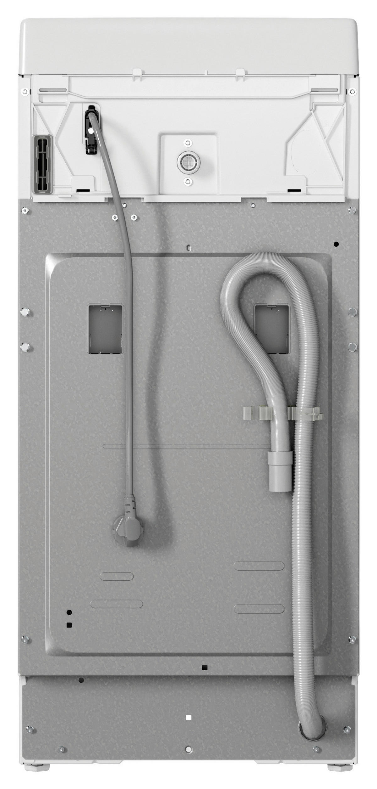 WASCHMASCHINE WMT BK 126 B  - Weiß, Trend, Kunststoff/Metall (40/90/60cm) - Bauknecht