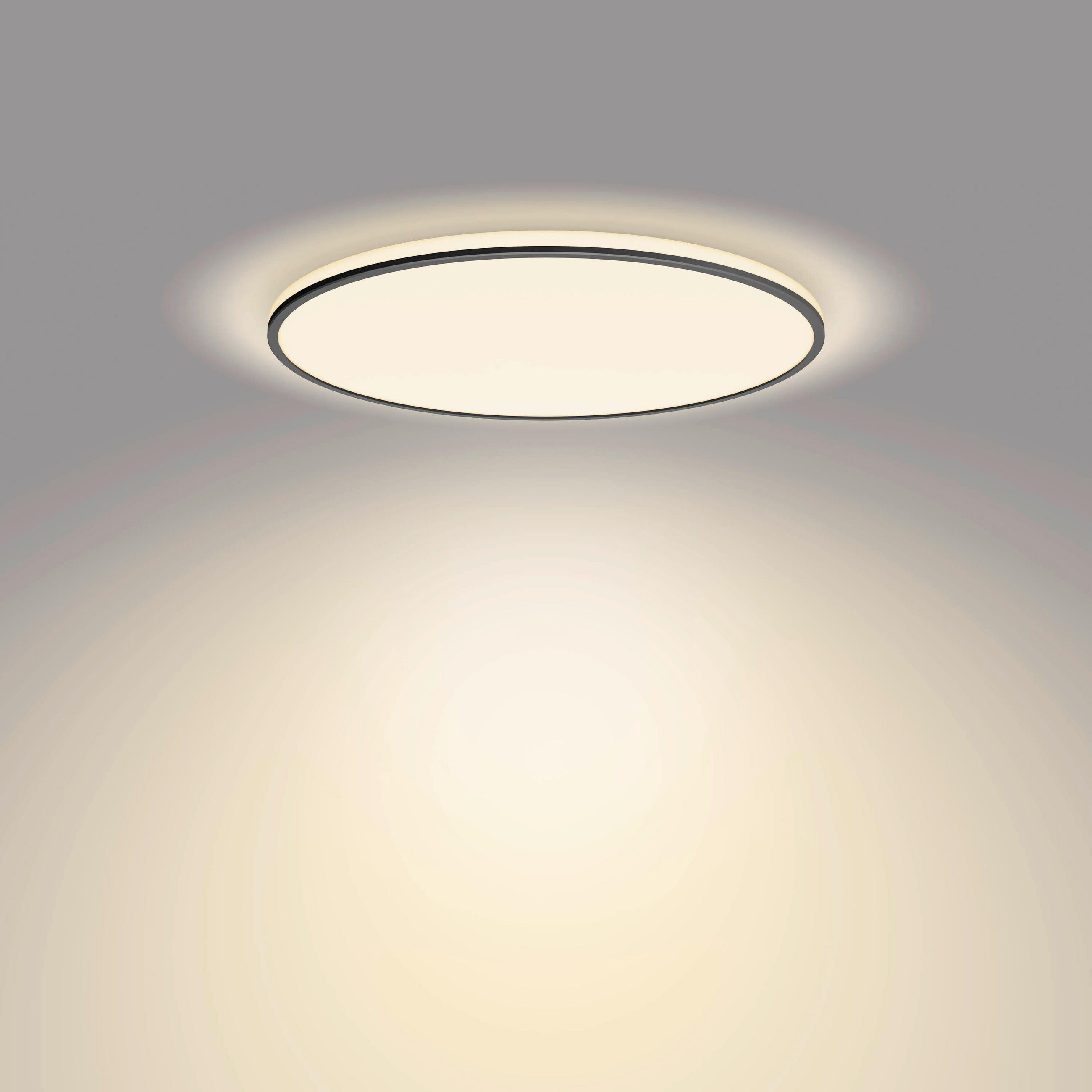 LED-DECKENLEUCHTE Ozziet 5,5/50/5,5 cm   - Schwarz, Basics, Metall (5,5/50/5,5cm) - Philips