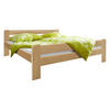 Massivholzbett Bert 140/200 cm  in Kieferfarben   - Kieferfarben, Modern, Holz (140/200cm) - MID.YOU