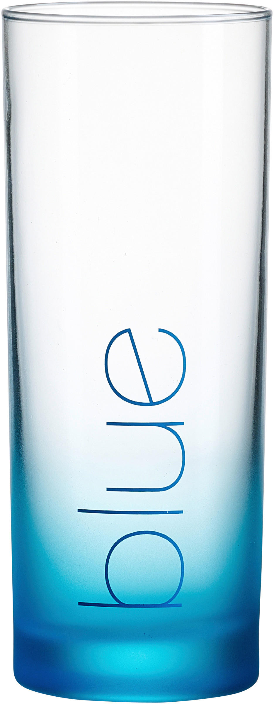 LONGDRINKGLAS  - blå/transparent, Basics, glas (360ml) - Ritzenhoff Breker