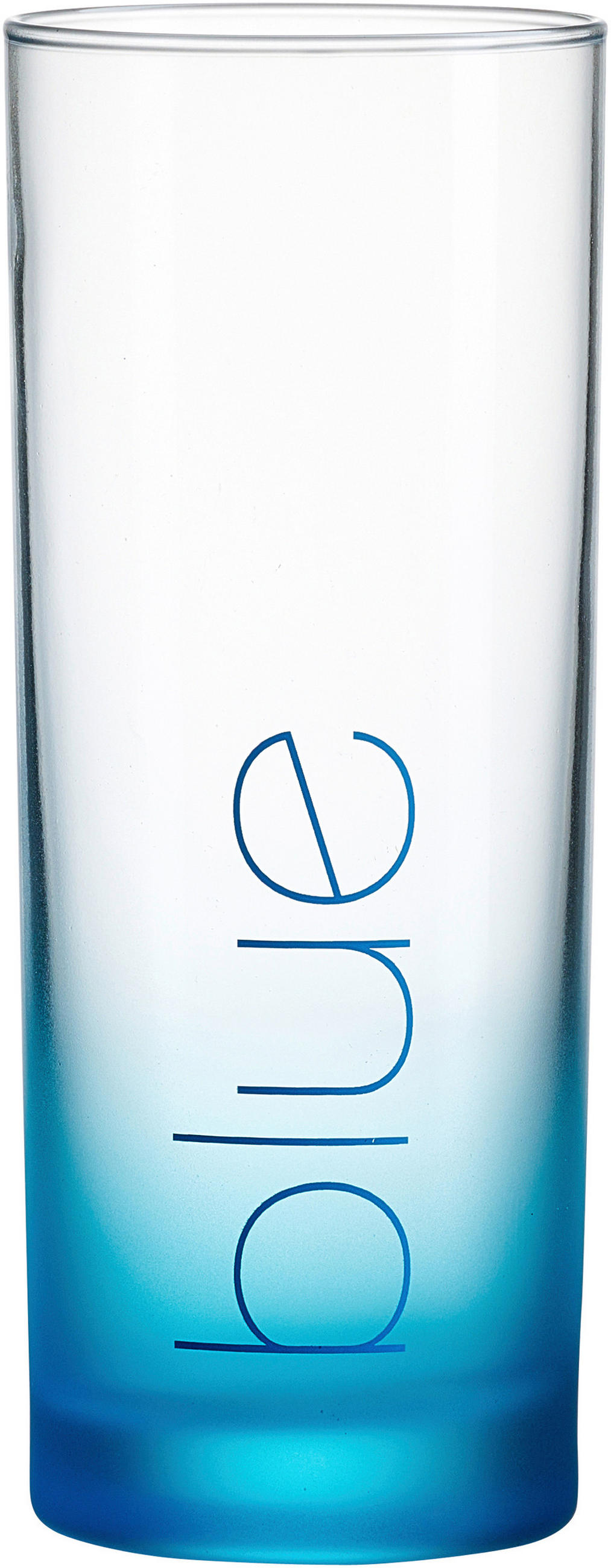 LONGDRINKGLAS  - blå/transparent, Basics, glas (360ml) - Ritzenhoff Breker