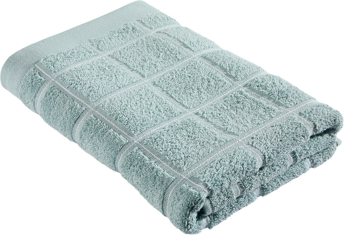 DUSCHHANDDUK 70/140 cm  - grön, textil (70/140cm) - Best Price