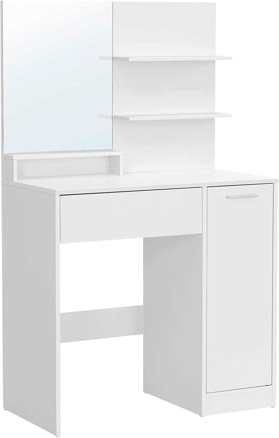 Boxxx TOALETNÝ STOLÍK, biela, 80/40/132 cm