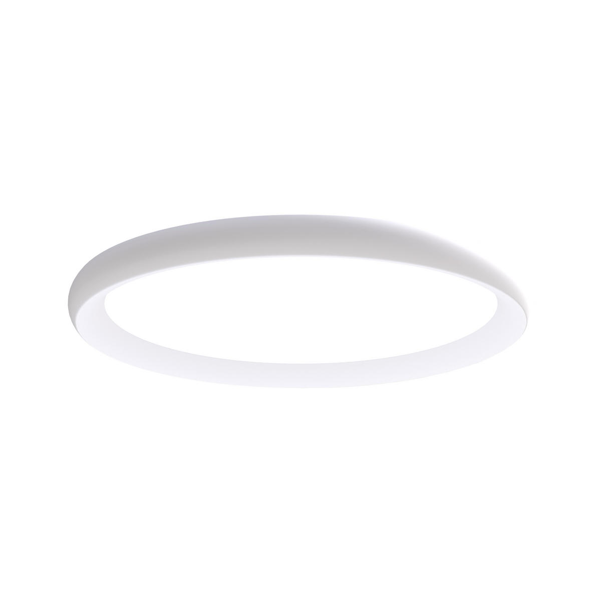 STROPNÉ LED SVIETIDLO, 30/3,5 cm  - biela, Basics, plast (30/3,5cm) - Novel