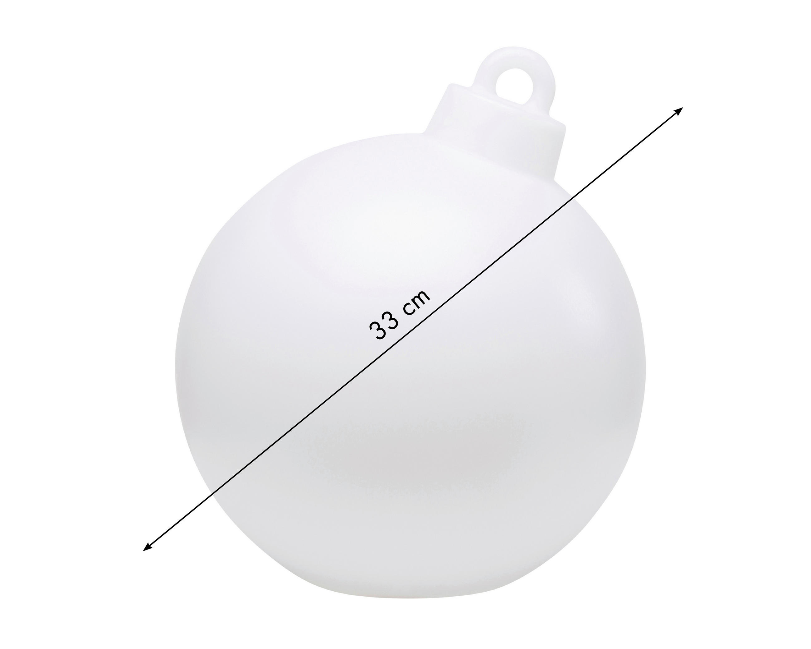 LED-DEKOLEUCHTE 40 cm  - Weiß, Basics, Kunststoff (40cm)