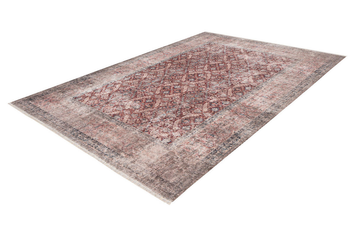 VINTAGE-TEPPICH 155/230 cm My Maurea Rot  - Rot, Basics, Textil (155/230cm) - Obsession