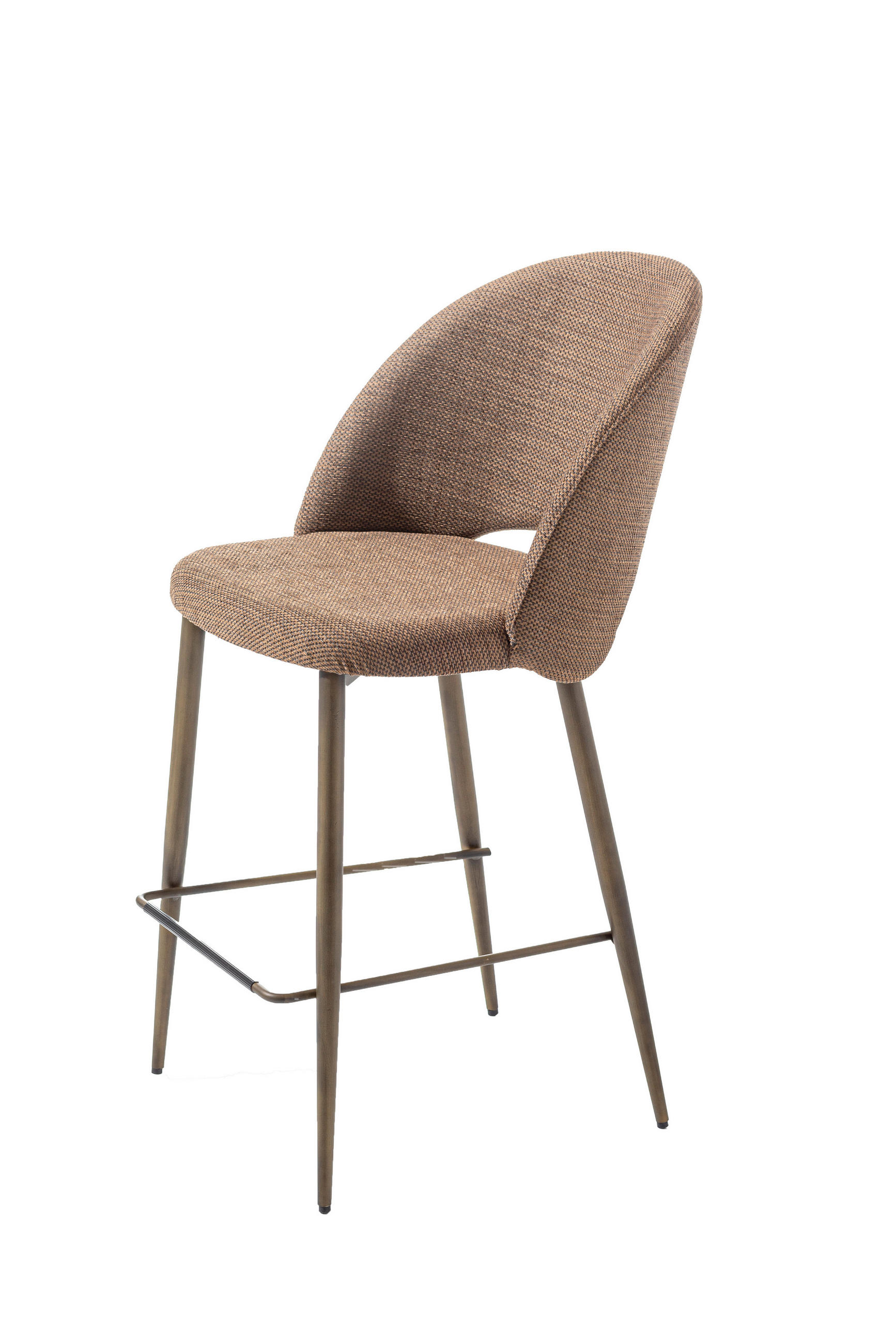STOLICA  bordo  metal, tekstil, drvni materijal      - tamno siva/bordo, Moderno, drvni materijal/metal (103/69/61cm) - Belluti