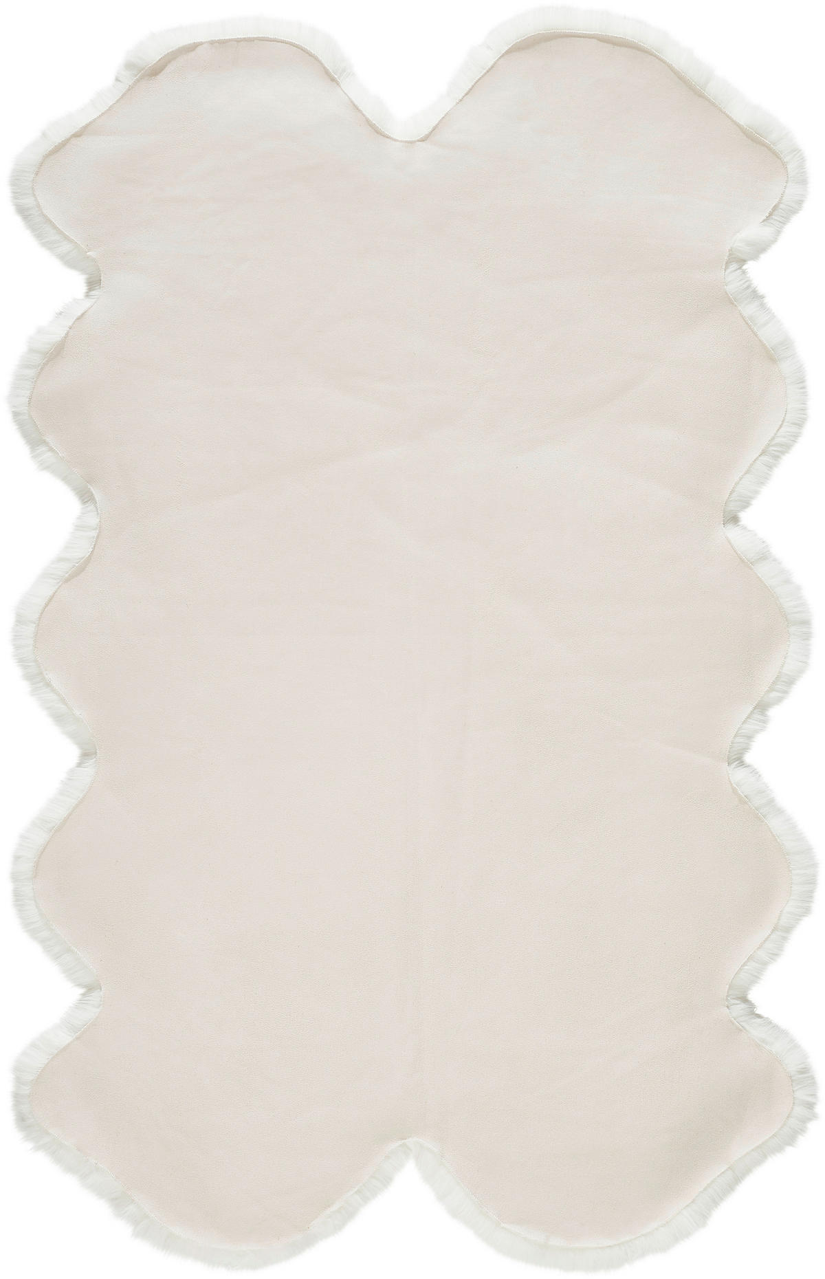 UMĚLÁ KOŽEŠINA, 110/180 cm, bílá - bílá, Trend, kožešina/textil (110/180cm) - Novel