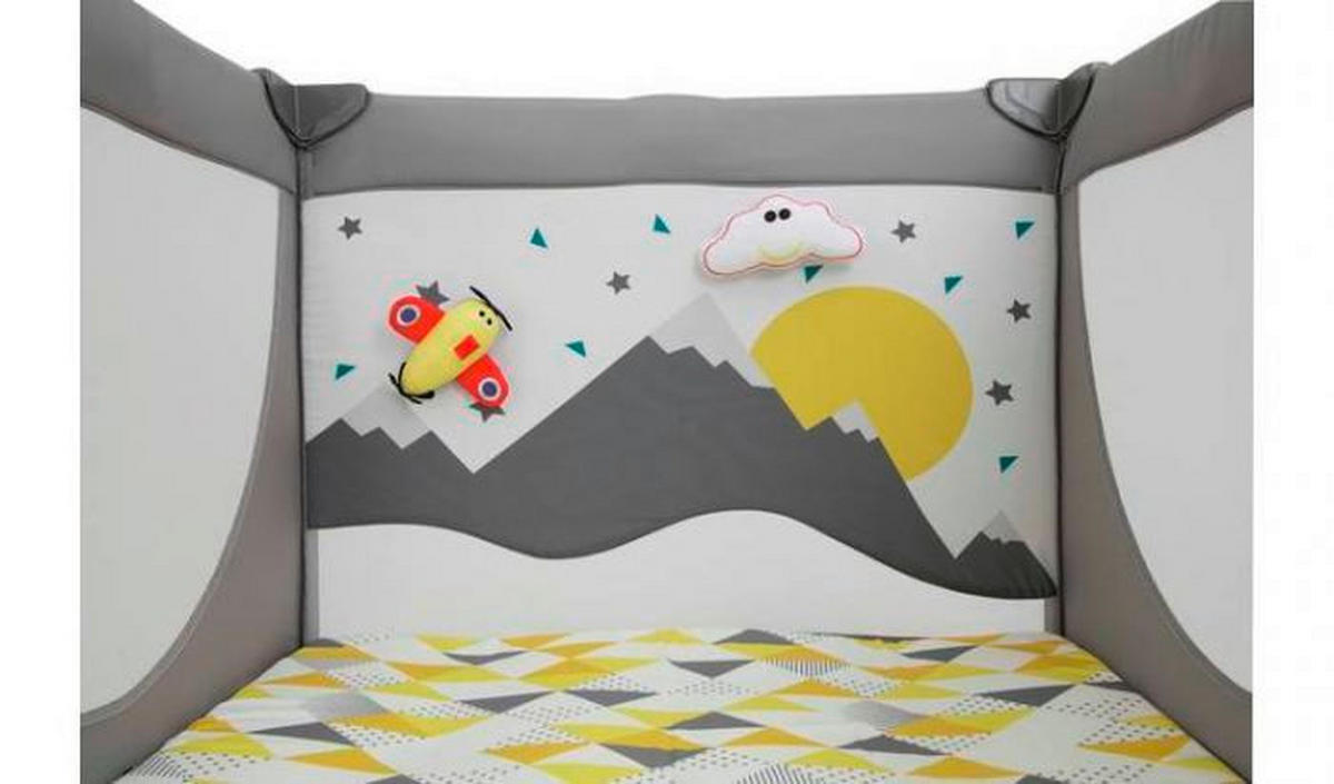 DJEČJI VRTIĆ     CHEER  - siva, Basics, tekstil/metal - Joie