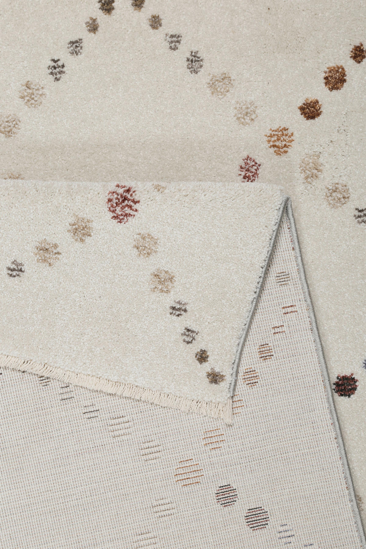 WEBTEPPICH 200/200 cm INA Creme, Beige  - Beige/Creme, Design, Textil (200/200cm) - Esprit