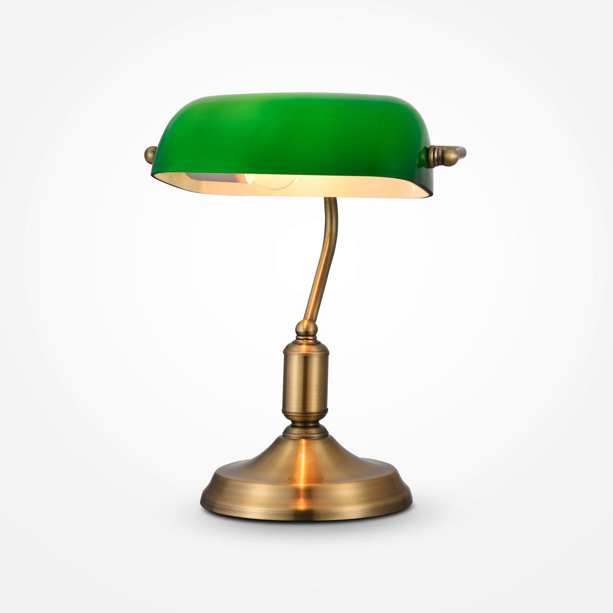 LAMPA NA PÍSACÍ STÔL, E27, 26/36/18 cm - mosadzná, Trend, kov (26/36/18cm) - MAYTONI