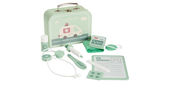 SPIELKOFFER  - Multicolor/Weiß, Basics, Holz/Papier (22/9cm) - My Baby Lou