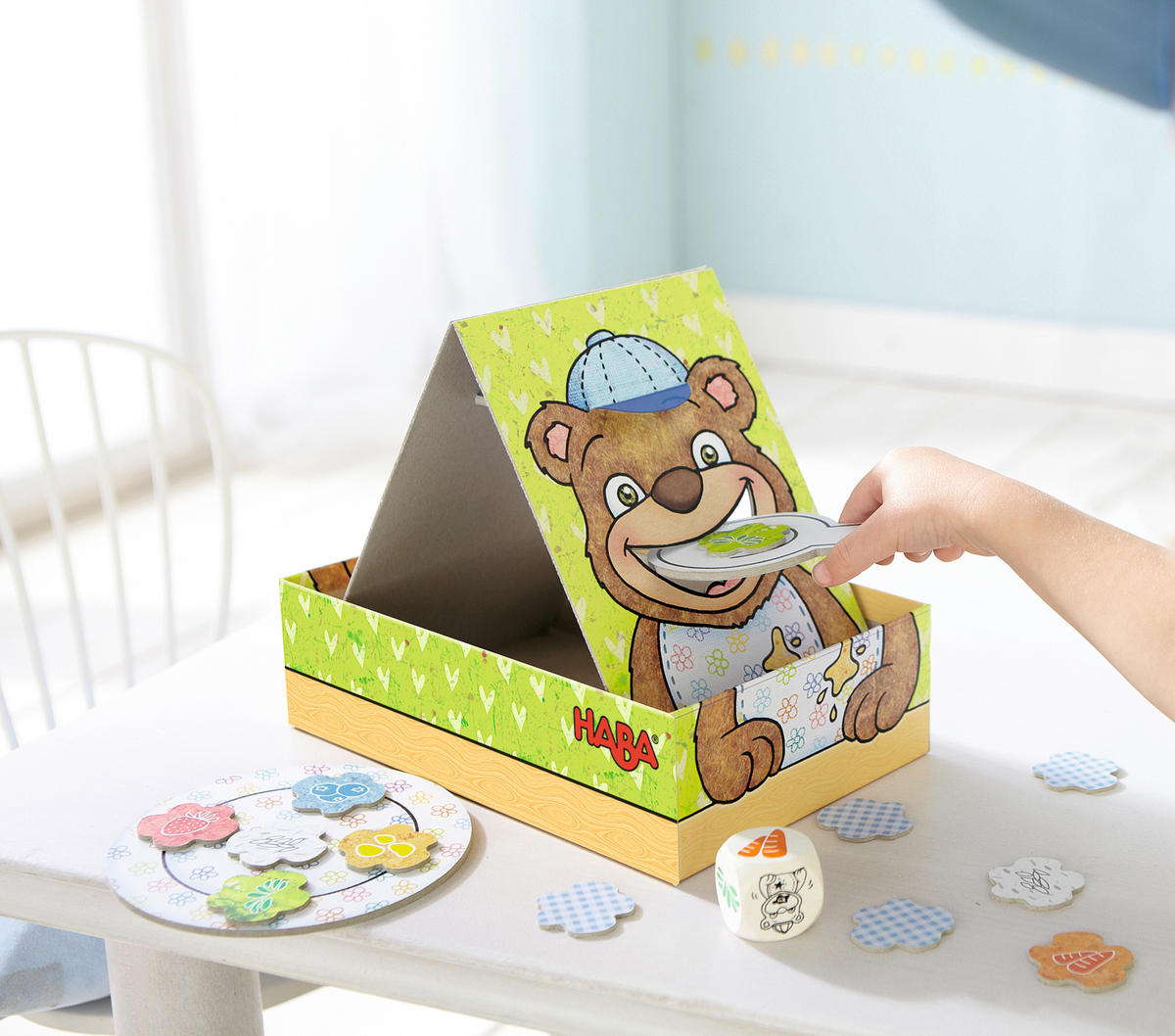 LERNSPIEL  - Multicolor, Basics, Naturmaterialien (23,9/16,2/7,1cm) - Haba