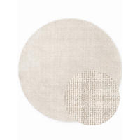 WOLLTEPPICH 200 cm Grennwich Creme rund  - Creme, Basics, Textil (200cm) - Ted Baker