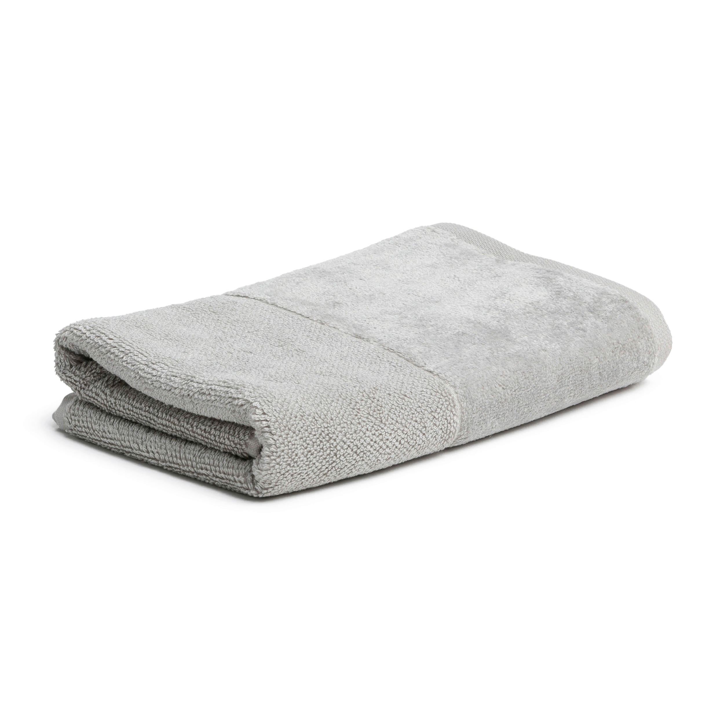 Moeve Handtuch Bamboo Luxe Hellgrau 50x100 cm