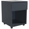 ROLLCONTAINER 39/55/45 cm  - Anthrazit, Modern, Holzwerkstoff/Kunststoff (39/55/45cm) - MID.YOU
