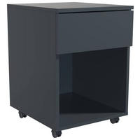ROLLCONTAINER 39/55/45 cm  - Anthrazit, Modern, Holzwerkstoff/Kunststoff (39/55/45cm) - MID.YOU