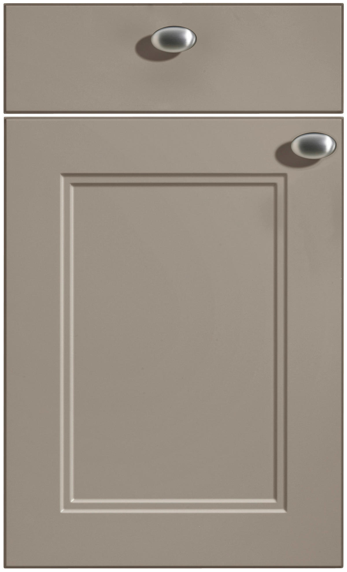 EINBAUKÜCHE WINDSOR LACK  - Grau, Design, Glas/Holzwerkstoff - Nolte Küchen