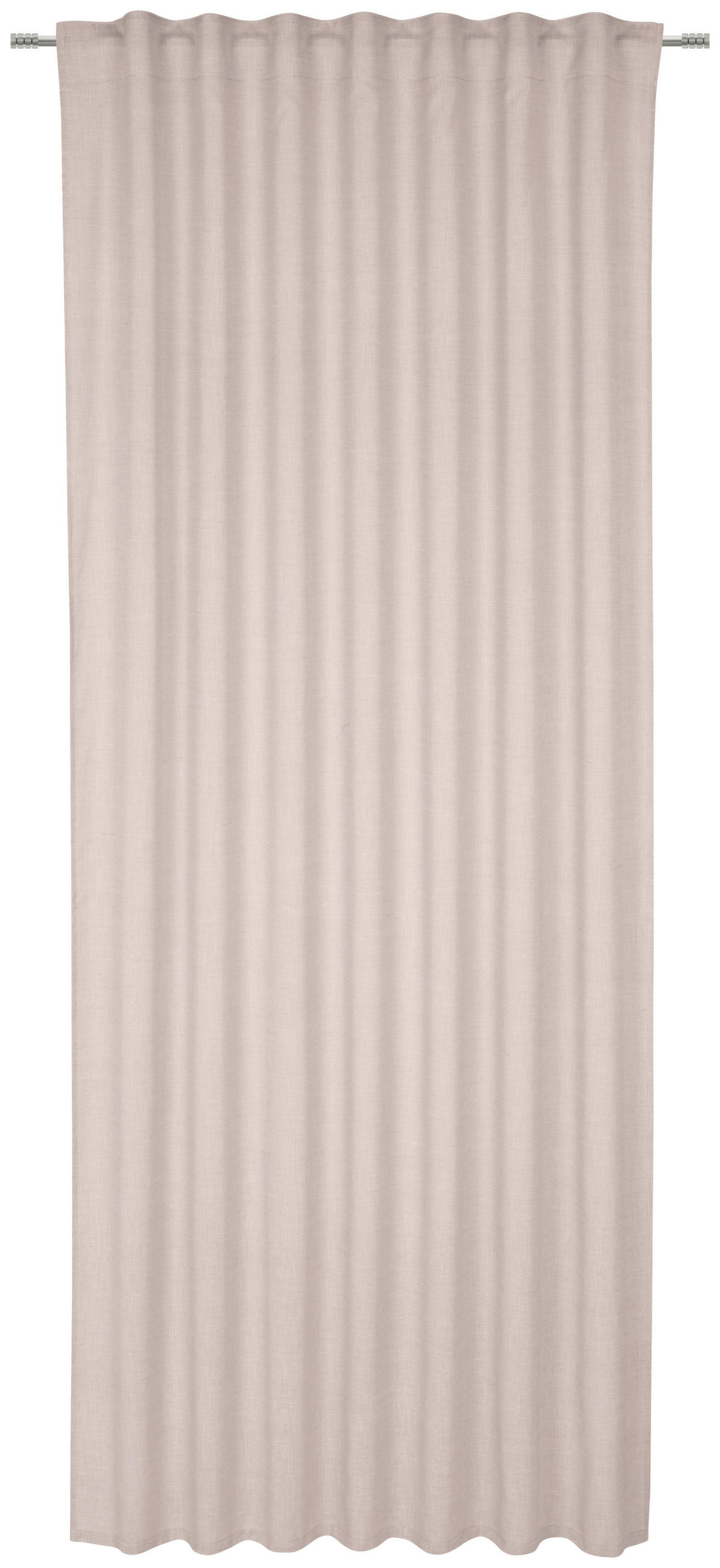 HOTOVÝ ZÁVĚS, poloprůhledné, 140/245 cm - růžová, Basics, textil (140/245cm) - Esposa
