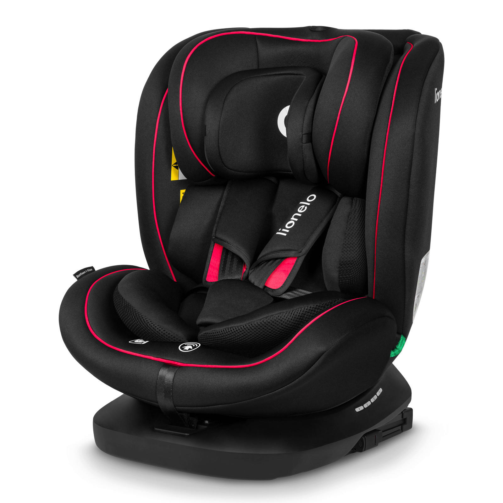 KINDERAUTOSITZ   - Rot, Basics, Kunststoff (44,5/60/81cm) - Lionelo