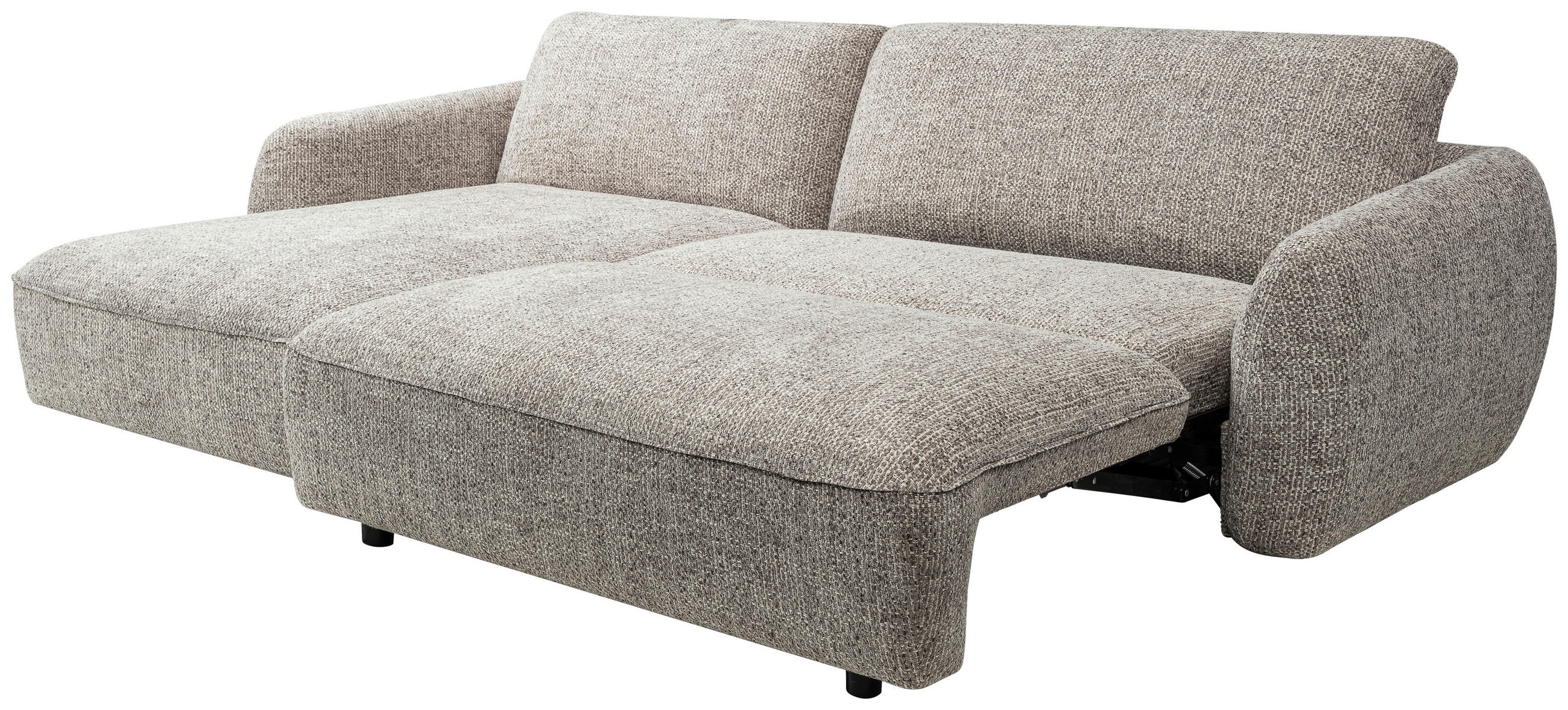 SOFFA i chenille grå  - grå/svart, Design, textil/plast (183/280cm) - Niels Andersson