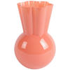 VASE  - Rosa, Trend, Glas (13,50/13,50/21,00cm)