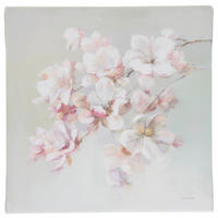 LEINWANDBILD Blumen 30/30 cm  - Multicolor, Natur, Holz/Papier (30/30cm)