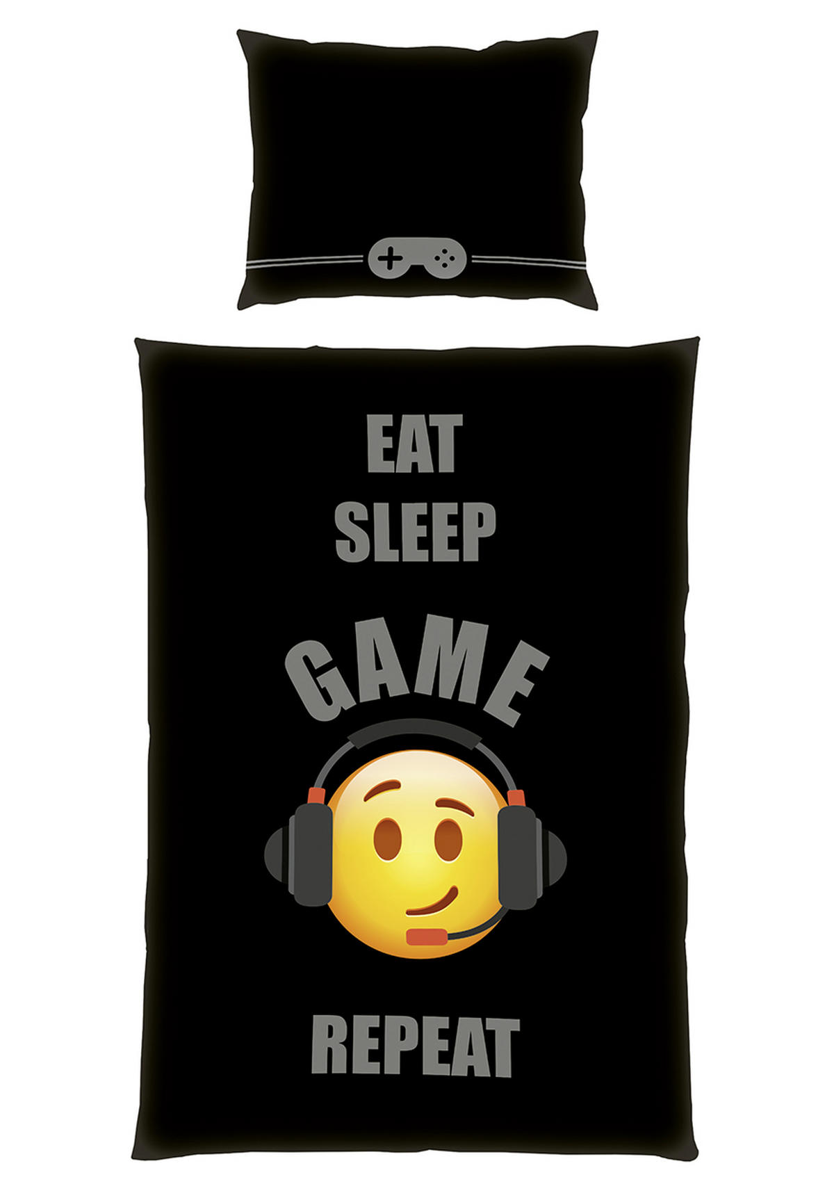 JUGENDBETTWÄSCHE 140/200 cm  - Dunkelorange/Dunkelgelb, KONVENTIONELL, Textil (140/200cm)