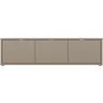 LOWBOARD  in 154,2/42,5/34,9 cm  - Taupe/Grau, MODERN, Holzwerkstoff/Metall (154,2/42,5/34,9cm) - Carryhome