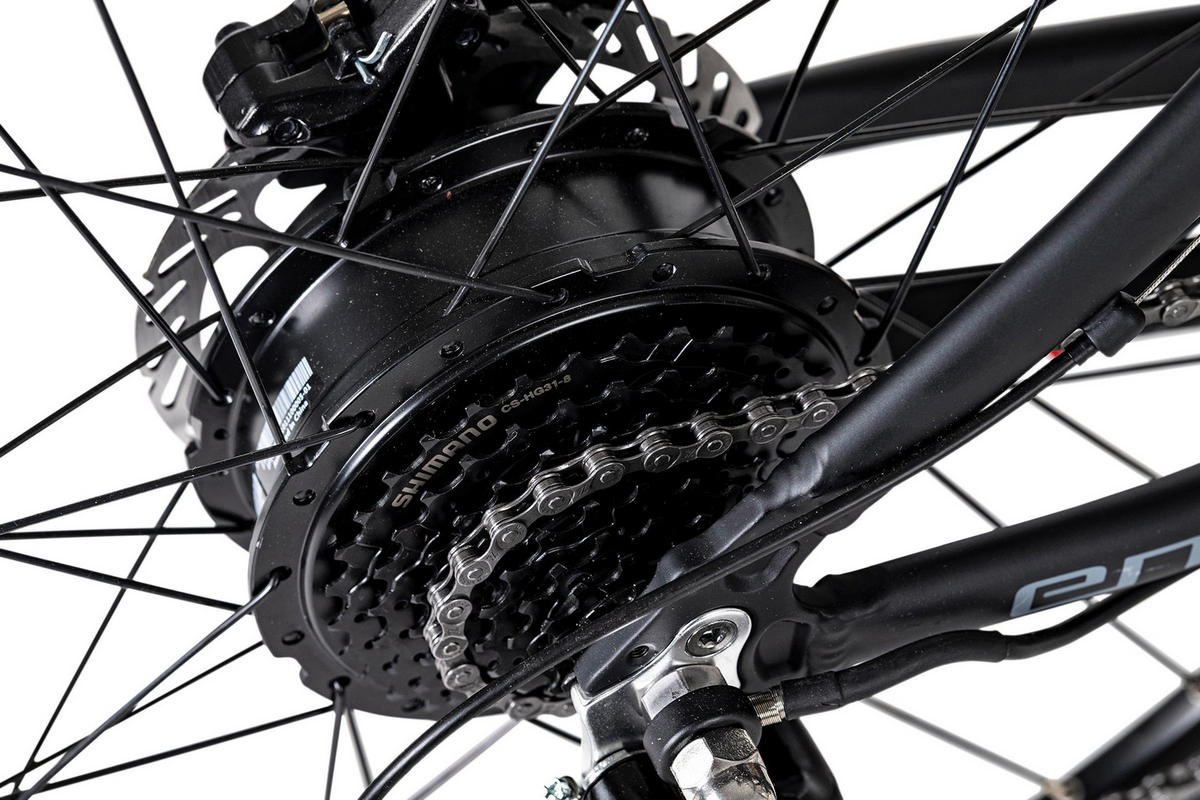 ELEKTROFAHRRAD - Schwarz, Basics, Metall (188/117/22cm)