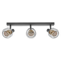 LED-STRAHLER 60,4/17,6/8,5 cm   - Schwarz, Basics, Glas/Metall (60,4/17,6/8,5cm) - Osram