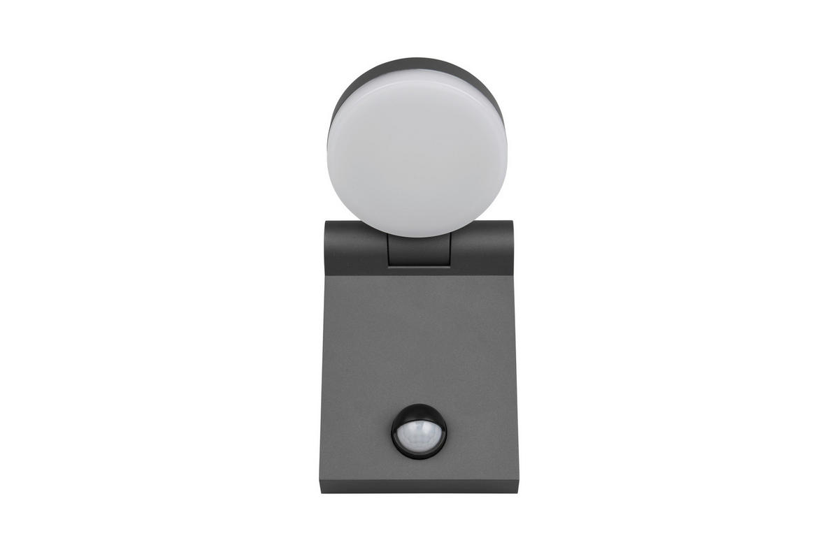 AUßENWANDLEUCHTE 10/19 cm   - Anthrazit, Basics, Metall (10/19cm)