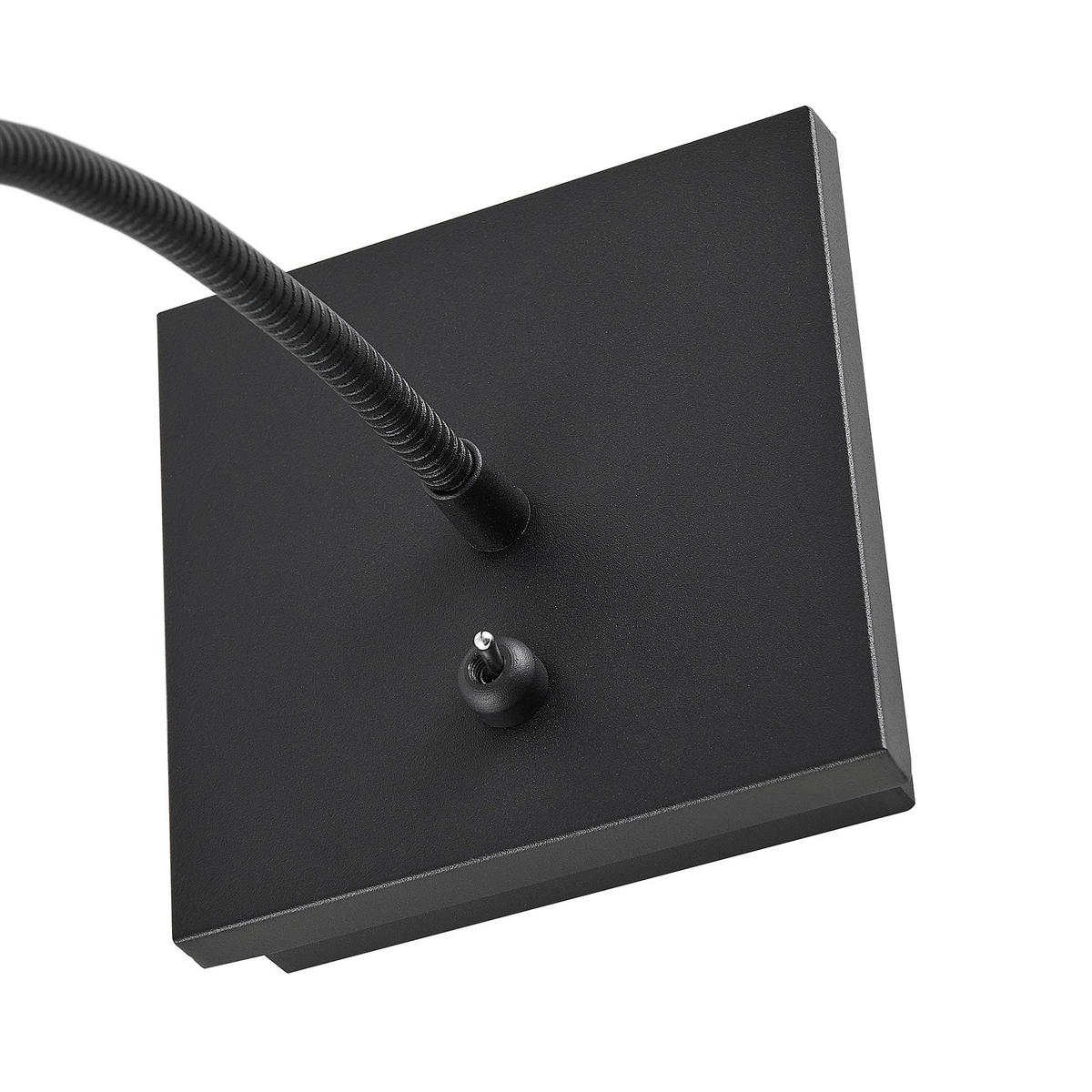 LED-WANDLEUCHTE - Schwarz, Konventionell, Kunststoff/Metall (11/11/35cm) - Novel