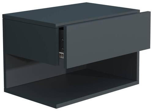 NACHTSCHRANK 45/30/32 cm  - Anthrazit, MODERN, Holzwerkstoff (45/30/32cm) - MID.YOU