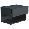 NACHTSCHRANK 45/30/32 cm  - Anthrazit, MODERN, Holzwerkstoff (45/30/32cm) - MID.YOU