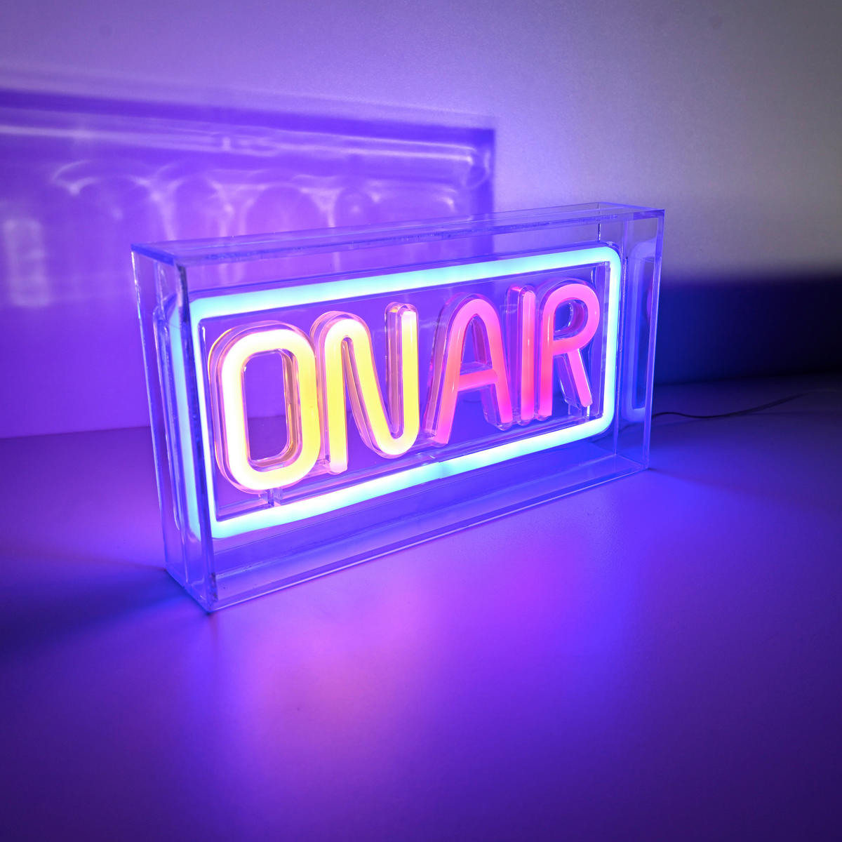 LED-DEKOLEUCHTE Neon-Onair 23/4/12,7 cm   - Design, Kunststoff (23/4/12,7cm)