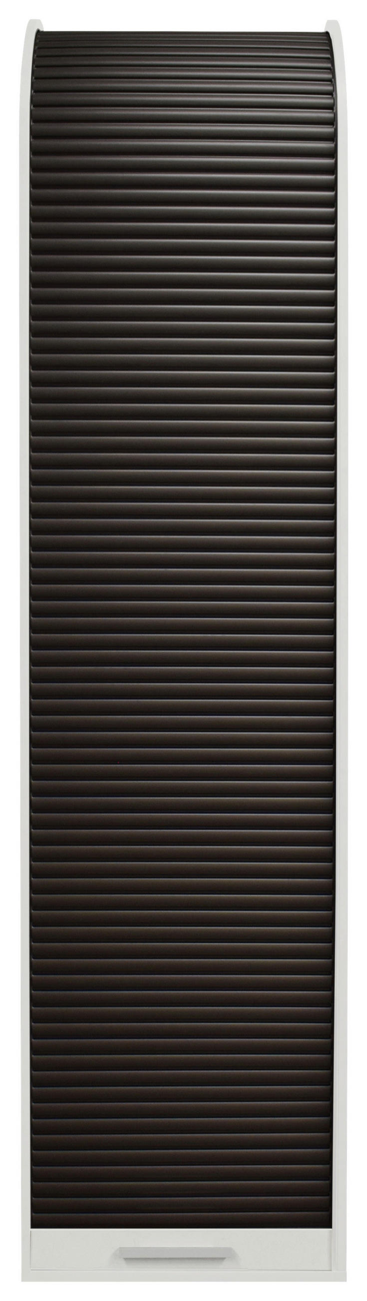 AKTENSCHRANK Graphitfarben, Weiß  - Graphitfarben/Weiß, MODERN, Holzwerkstoff/Kunststoff (46/192/44cm) - Livetastic