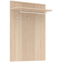 GARDEROBENPANEEL 90/130/30 cm  - Eichefarben, Design, Holzwerkstoff (90/130/30cm) - Stylife