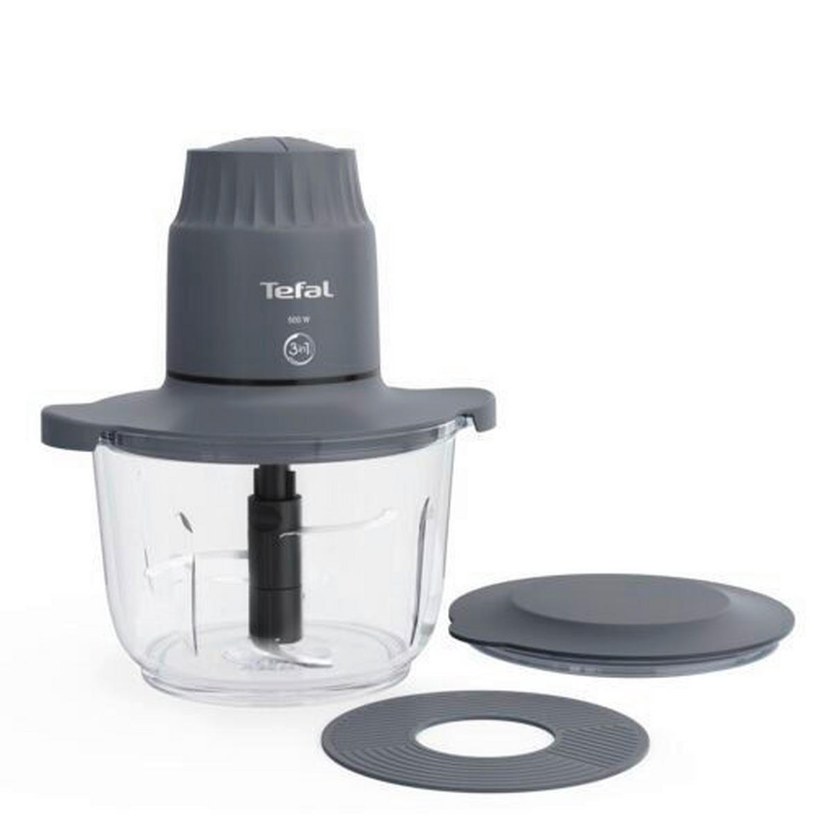 UNIVERZALNI SEKLJALNIK - antracit/prozorno, Basics, umetna masa/steklo (2l) - Tefal