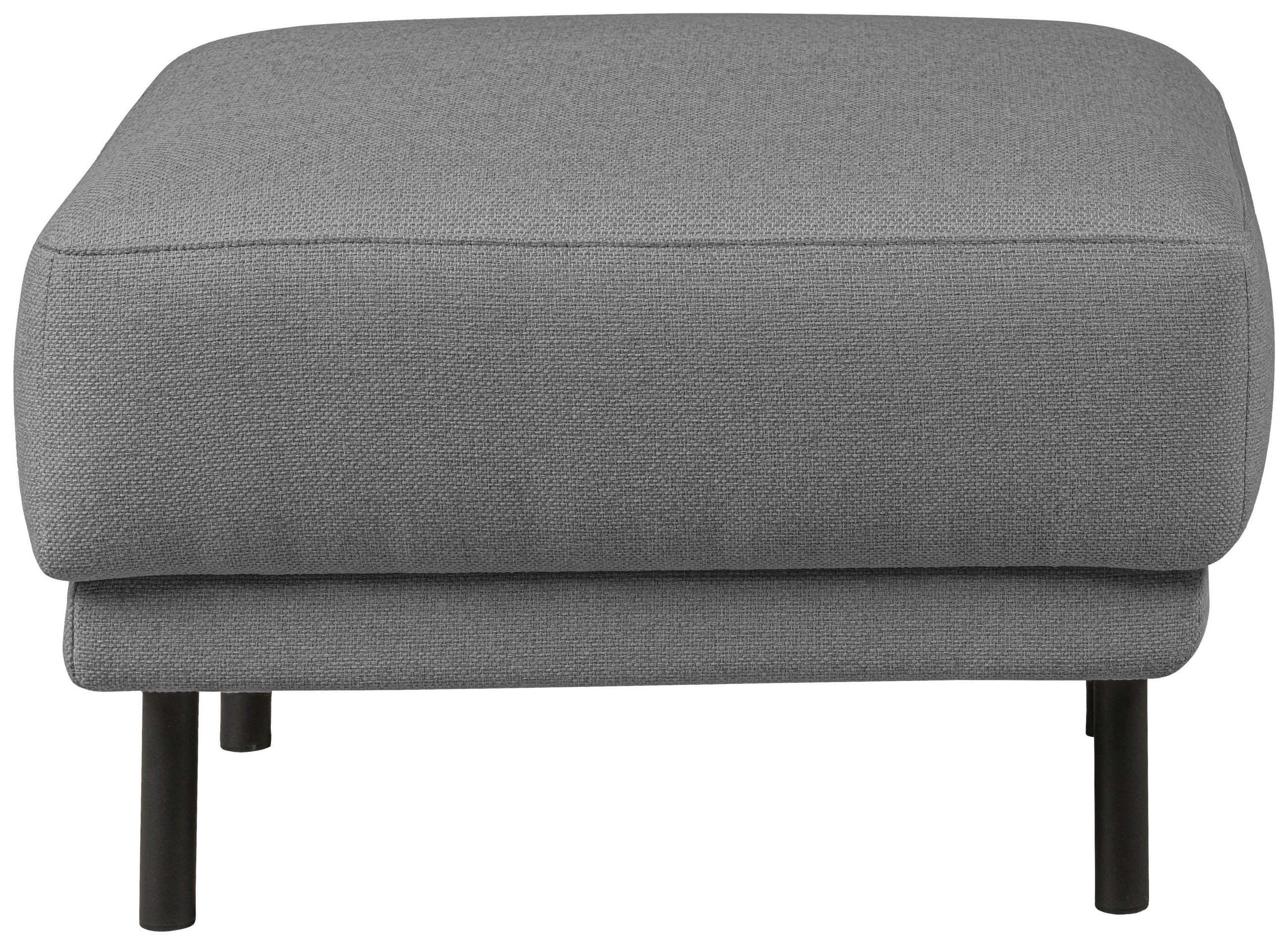 PALL i trä, metall, textil grå  - svart/grå, Design, metall/trä (73/47/57cm) - Pure Home Comfort