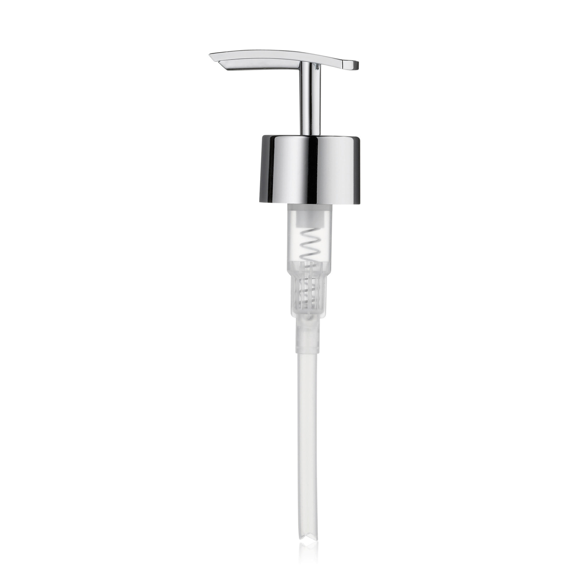 DOZIRNIK ZA MILO - srebrne barve, Basics, umetna masa (6,5/17cm) - Kela