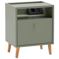 NACHTTISCH 40,2/50,1/32,7 cm  in Grün  - Grün, Design, Holz/Holzwerkstoff (40,2/50,1/32,7cm) - MID.YOU