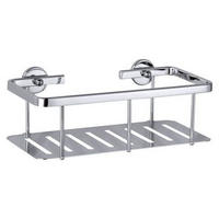 DUSCHABLAGE - Chromfarben, Basics, Metall (25/12,5/9,2cm) - Tesa