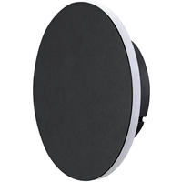 AUßENWANDLEUCHTE 15/4 cm   - Schwarz, KONVENTIONELL, Metall (15/4cm)
